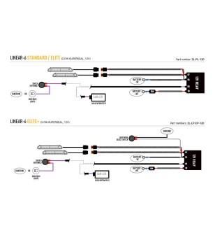 Grille Kit - Lazer - Linear 6 - Toyota - Tundra - 4Runner - 2020-2024