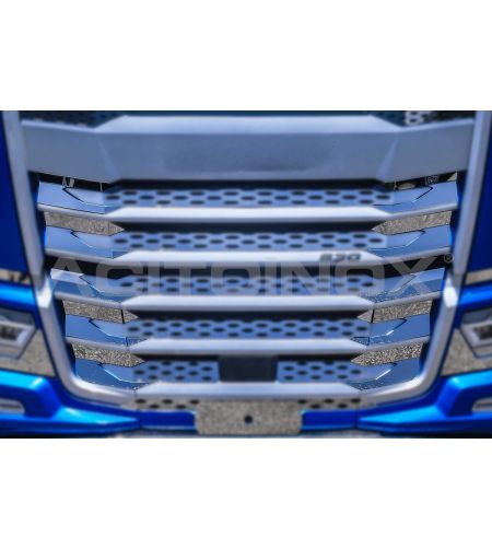 Chrome Parts - Acitoinox - Grille Styling Side - DAF - XG - 2021+