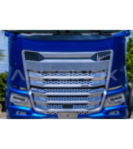 Chrome Parts - Acitoinox - Grille Styling Center - DAF - XG - 2021+