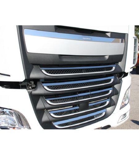Chrome Parts - Acitoinox - Grille Styling Upper - DAF - XF - 106 - 2013-2021