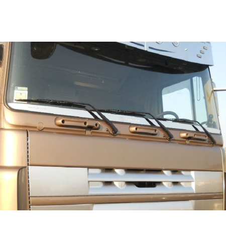 DAF XF Fensterleiste aus Edelstahl - 046D - RVS / Chrome accessoires - Verstralershop