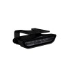 Tail light - Ledson - Nano - 3.4" - 8.6cm - Clear - Rev - Work - 12V-36V