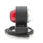 Gummiarm - SIM - 3119 Small - 2.9" - 7.3cm - Vit/Röd - 12V-24V Gummiarm - SIM - 3119 Small - 2.9" - 7.3cm - Vit/Röd - 12V-24V