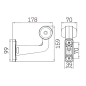 Gummiarm - SIM - 3119 Large - Vänster - 7" - 17.8cm - LED - Vit/Röd - 12V-24V - Gummiarm - SIM - 3119 Large - Vänster - 7" - 17.8cm - LED - Vit/Röd - 12V-24V -