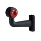 Begrenzungsleuchten - SIM - 3119 Large - Links - 7" - 17.8cm - LED - Weiß/Rot - 12V-24V Begrenzungsleuchten - SIM - 3119 Large - Links - 7" - 17.8cm - LED - Weiß/Rot - 12V-24V