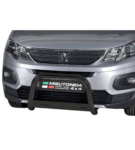 Bullenfänger - Misutonida - Medium - EU - Schwarz matt - Peugeot - Partner - 2018+