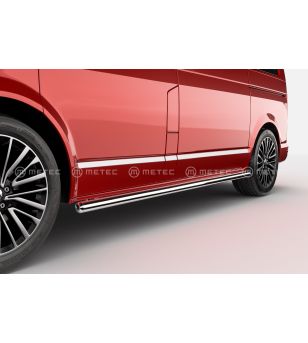 Sidebars - Metec - S-liner - Volkswagen - Transporter - T5 - L2 - 2003-2015