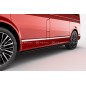 Sidebars - Metec - S-liner - Black - Set - Volkswagen - Transporter - T6.1 - L2 - 2019-2023 Sidebars - Metec - S-liner - Black - Set - Volkswagen - Transporter - T6.1 - L2 - 2019-2023