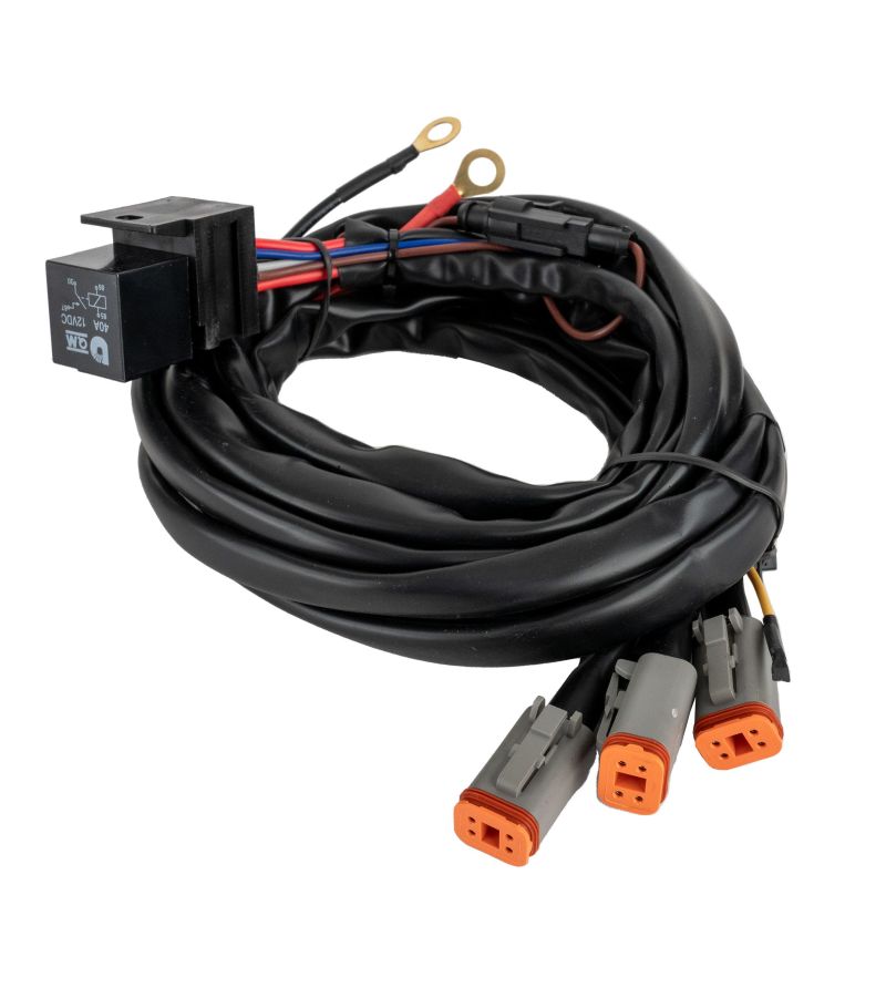 Wiring kit - Ledson - Connect - 3 lamps - 4 pins - Deutsch DT - 12V