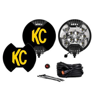 Fernscheinwerfer - KC Hilites - Slimlite - 6'' - Spot - Satz