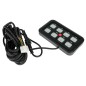 Controller - Optibeam - 1605 - 4.5" - 11.5cm - Kontrollpanel - 12V-24V Controller - Optibeam - 1605 - 4.5" - 11.5cm - Kontrollpanel - 12V-24V