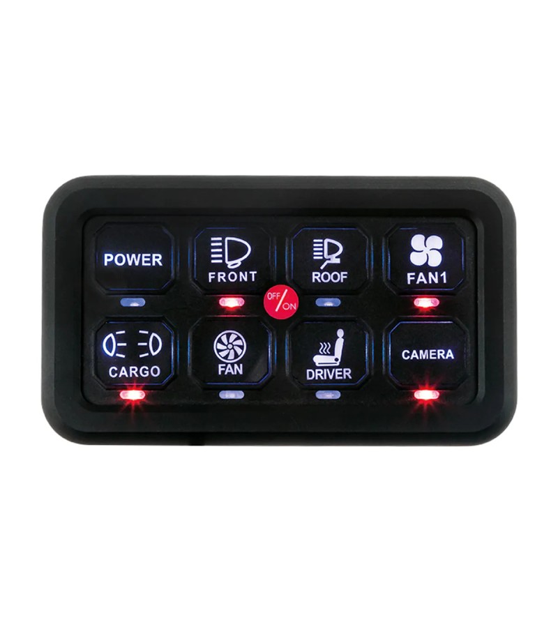 Controller - Optibeam - 1605 - 4.5" - 11.5cm - Kontrollpanel - 12V-24V Controller - Optibeam - 1605 - 4.5" - 11.5cm - Kontrollpanel - 12V-24V
