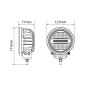 Fernscheinwerfer - Optibeam - Savage 5 - 5" - 12.7cm - Positionslicht Weiß - Driving Fernscheinwerfer - Optibeam - Savage 5 - 5" - 12.7cm - Positionslicht Weiß - Driving