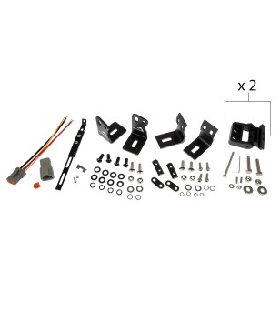 LED-ramp - Optibeam - Savage 12 - 12'' - Positionsljus Vit/Bärnsten - Driving 