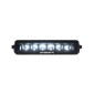 LED-ramp - Optibeam - Pure 185 - 7.2" - 18.3cm - Positionsljus Vit/Bärnsten - Driving 