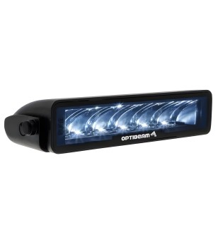 LED Light bar - Optibeam - Pure 185 - 7.2" - 18.3cm - Position light White/Amber - Driving