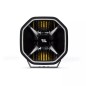 Fernscheinwerfer - Luminalights - Power X 9 - 8.7" - 22cm - Positionslicht Weiß/Amber - 1 Blinkmuster - Driving Fernscheinwerfer - Luminalights - Power X 9 - 8.7" - 22cm - Positionslicht Weiß/Amber - 1 Blinkmuster - Driving