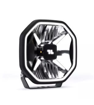 Verstraler - Luminalights - Power X 9 - 9'' - Positielicht Wit/Amber - 1 Flitspatroon - Driving