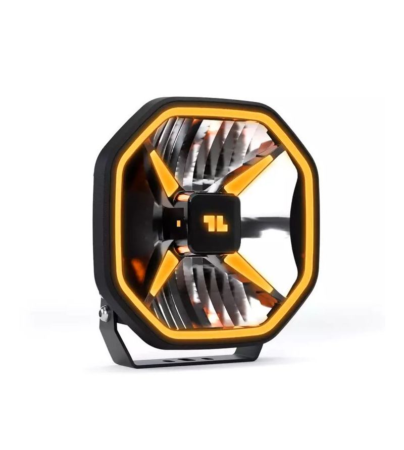 Driving light - Luminalights - Power X 9 - 8.7" - 22cm - Position light White/Amber - 1 flash pattern - Driving