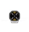 Verstraler - Luminalights - Power X 6 - 6'' - Positielicht Wit/Amber - 1 flitspatroon - Driving