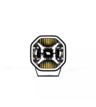 Verstraler - Luminalights - Power X 6 - 6'' - Positielicht Wit/Amber - 1 flitspatroon - Driving