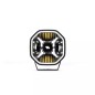 Extraljus - Luminalights - Power X 6 - 5.7" - 14.5cm - Positionsljus Vit/Bärnsten - 1 blixtmönster - Driving -