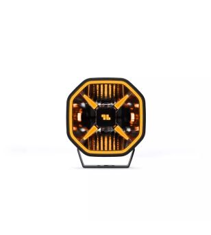 Verstraler - Luminalights - Power X 6 - 6'' - Positielicht Wit/Amber - 1 flitspatroon - Driving