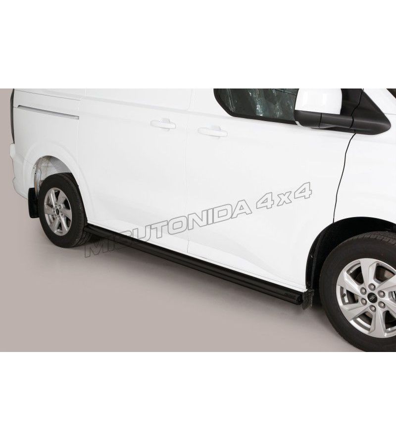 Sidebars - Misutonida - Pedana - Zwart Mat - Ford - Transit Custom - L1 - 2024+ Sidebars - Misutonida - Pedana - Zwart Mat - Ford - Transit Custom - L1 - 2024+