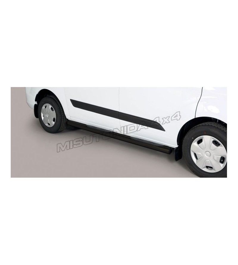 Sidebars - Misutonida - Grand Pedana - Zwart Mat - Ford - Transit Custom - L1 - 2018-2023 Sidebars - Misutonida - Grand Pedana - Zwart Mat - Ford - Transit Custom - L1 - 2018-2023