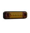 Markeringslicht - SIM - 3302 - 8cm - smoke - Amber - 12V-24V