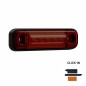 Marker Light - SIM - 3302 Click-in - 3.2" - 8.1cm - Smoke - Red - 12V-24V