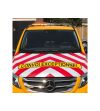 Warning light bar - Apollo - Allround signal ASE - Full LED - 87cm - 6 Flash patterns - Amber/Blue - R65 - 12V-24V