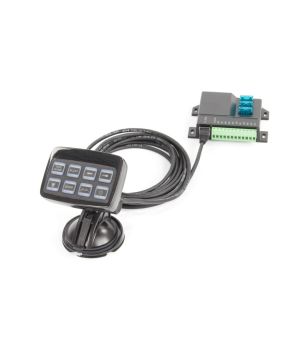 copy of Blixtljusramp - Apollo - Allround signal ASE - Full LED - 87cm - 6 Blixtmönster - Bärnsten/Blå - R65 - 12V-24V - 