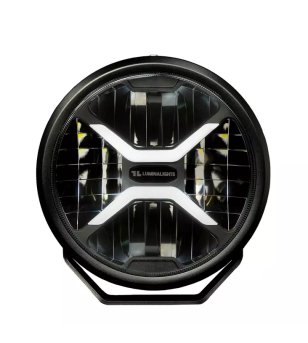 Verstraler - Luminalights - Rebellion 7+ - 6.7" - 17cm - Smoke - Positielicht Wit/Amber - Driving