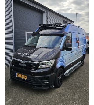 Dakbeugel - Metec - Top- 4 lampsteunen - Voorbekabeld - Zwart - Volkswagen - Crafter - H2 - 2017+