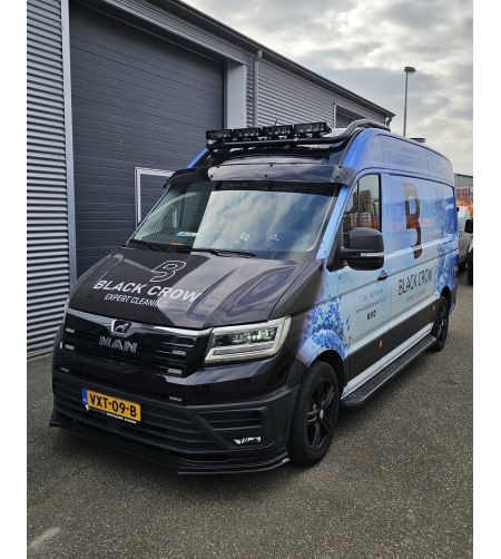 Takbåge - Metec - Top  - 4 ljusfästen - Förkablad - Svart - Volkswagen - Crafter - H2 - 2017+