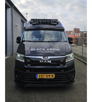 Dakbeugel - Metec - Top- 4 lampsteunen - Voorbekabeld - Zwart - Volkswagen - Crafter - H2 - 2017+