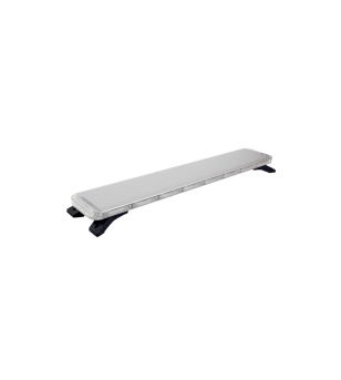 Blixtljusramp - Apollo - Allround signal ASE - Full LED - 44.9" - 114cm - Klar - 6 blixtmönster - Vit/Bärnsten - R65 - 12V-24V -
