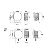 Werklamp - Lazer - Utility 50 - Class 5 - 4'' - Work / Scene