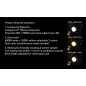 Driving light - PIAA - 220R - 2.5" - 6.3cm - White/Yellow - Driving Fog Combo - Set