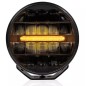 Driving light - Optibeam - Elites 9 - 8.6" - 21.8cm - Smoke - Position light White/Amber - Driving Driving light - Optibeam - Elites 9 - 8.6" - 21.8cm - Smoke - Position light White/Amber - Driving
