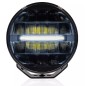 Fernscheinwerfer - Optibeam - Elites 9 - 8.6" - 21.8cm - Smoke - Positionslicht Weiß/Amber - Driving Fernscheinwerfer - Optibeam - Elites 9 - 8.6" - 21.8cm - Smoke - Positionslicht Weiß/Amber - Driving