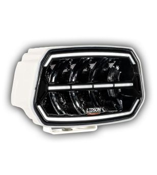 Verstraler - Ledson - Epix 7+ - 10'' - ivoorwit - Positielicht Wit/Amber - Driving