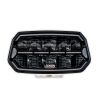 Extraljus - Ledson - Epix 10+ - Strobe - 10'' - elfenbensvit - Positionsljus Vit/Bärnsten - 5 Blixtmönster - Driving -