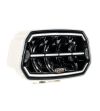 Verstraler - Ledson - Epix 10+ - Strobe - 10'' - ivoorwit - Positielicht Wit/Amber - 5 Flitspatronen - Driving