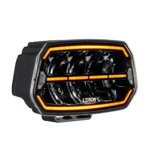 Verstraler - Ledson - Epix 10+ - Strobe - 10'' - Positielicht Wit/Amber - 5 Flitspatronen - Driving