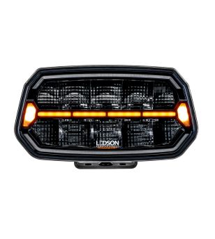 Driving light - Ledson - Epix 10+ - Strobe - 10'' - Position light White/Amber - 5 Flash patterns - Driving