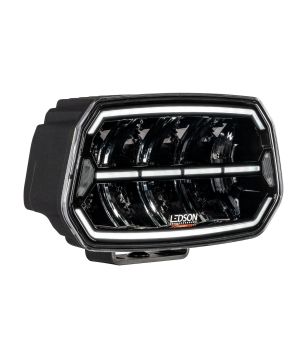 Verstraler - Ledson - Epix 10+ - Strobe - 10'' - Positielicht Wit/Amber - 5 Flitspatronen - Driving
