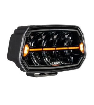 Verstraler - Ledson - Epix 10+ - Strobe - 10'' - Positielicht Wit/Amber - 5 Flitspatronen - Driving