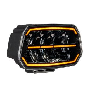 Extraljus - Ledson - Epix 10+ - 10'' - Positionsljus Vit/Bärnsten - Driving 
